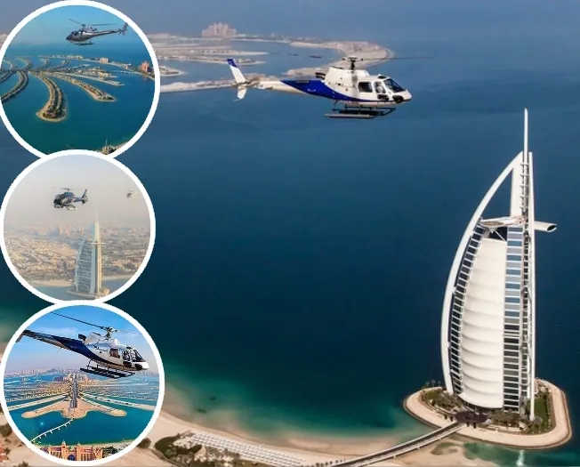 Dubai Helicopter View